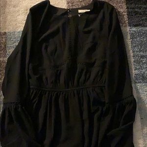 Speechless Black Short Gown
